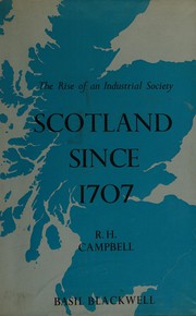 Cover of Scotland since 1707 by R. H. Campbell