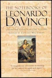Cover of The Notebooks of Leonardo Da Vinci by Leonardo da Vinci