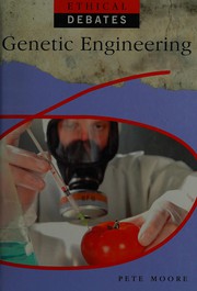 Cover of Genetic engineering by Pete Moore