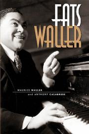 Cover of Fats Waller by Maurice Waller