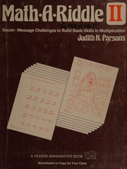 Cover of Math-a-riddle II by Judith N Parsons