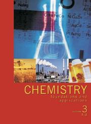 Cover of Chemistry by J. J. Lagowski