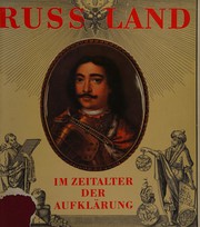 Front cover of Russland im Zeitalter der Aufklärung by Erich Donnert