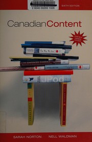 Cover of Canadian content by Sarah Norton
