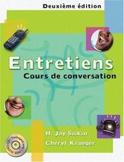 Cover of Entretiens by H. Jay Siskin