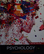 Cover of Psychology by Wayne Weiten