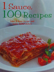 Cover of 1 sauce, 100 recipes by Linda Doeser