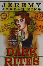 Cover of Dark rites by Jeremy Jordan King
