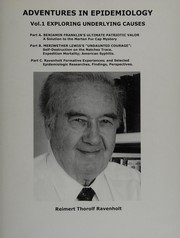Front cover of Adventures in epidemiology by R. T. Ravenholt