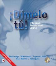 Front cover of Dimelo tu! by Fabián A. Samaniego