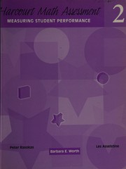 Front cover of Harcourt math assessment 2 by Les Asselstine