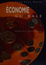 Front cover of Économie globale by Jean-Yves Morin
