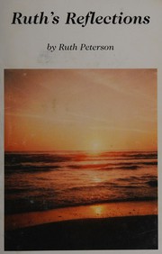 Cover of Ruth's reflections by Ruth Peterson