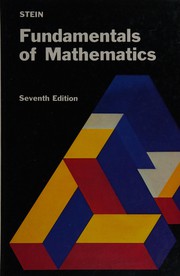 Front cover of Fundamentals of mathematics by Edwin I. Stein
