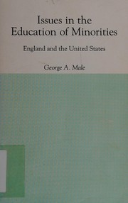 Front cover of Issues in the Education of Minorities by George A. Male