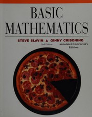 Cover of Basic mathematics by Stephen L. Slavin