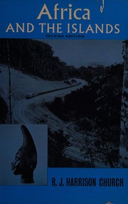 Cover of Africa and the islands by Ronald James Harrison-Church