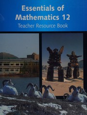 Front cover of Essentials of Mathematics 12 by Katharine L. Borgen