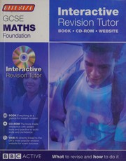 Front cover of GCSE maths foundation by Rob Kearsley Bullen