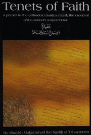 Front cover of Tenets of faith by Muḥammad Ṣāliḥ ʻUthaymīn