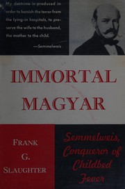 Cover of Immortal Magyar by Frank G. Slaughter