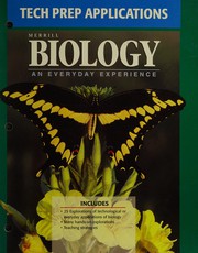 Front cover of Merrill biology by Glencoe/McGraw-Hill