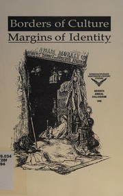 Front cover of Borders of Culture, Margins of Identity by Michele Frucht