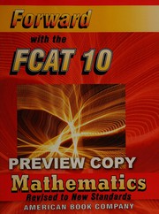 Front cover of Forward with the FCAT 10 in mathematics by Erica Day