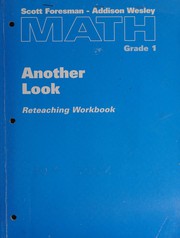 Front cover of Scott Foresman - Addison Wesley math by Foresman and Company Scott