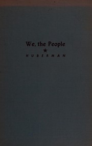 Cover of We, the people by Leo Huberman
