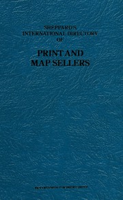 Front cover of Sheppard's international directory of print and map sellers by Unknown