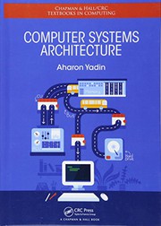 Cover of Computer Systems Architecture by Aharon Yadin