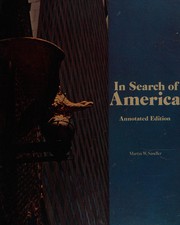 Front cover of In search of America by Martin W. Sandler
