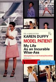 Cover of Model patient by Karen Duffy