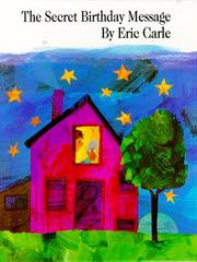 Cover of The secret birthday message by Eric Carle