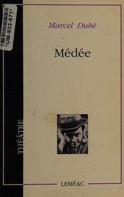Cover of Médée by Marcel DUBE