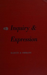 Cover of Inquiry and expression by Harold Clark Martin
