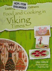 Front cover of Food and cooking in Viking times by Clive Gifford