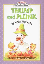 Cover of Thump and Plunk by Janice May Udry