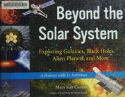 Cover of Beyond the solar system by Mary Kay Carson