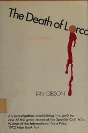 Cover of The death of Lorca by Ian Gibson