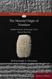Front cover of The material origin of numbers by Karenleigh A Overmann