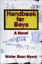 Front cover of Handbook for Boys by Walter Dean Myers