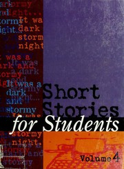 Front cover of Short Stories for Students. Volume 4 by Kathleen Wilson