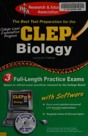 Front cover of The best test preparation for the CLEP, College-Level Examination Program by Laurie Callihan
