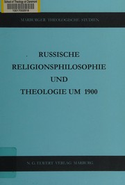 Front cover of Russische Religionsphilosophie und Theologie um 1900 by Karl Pinggéra