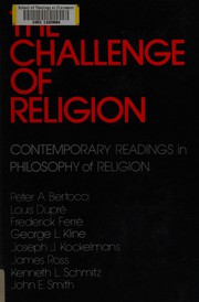 Front cover of The Challenge of religion by Frederick Ferré