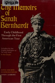 Front cover of The memoirs of Sarah Bernhardt by Sarah Bernhardt