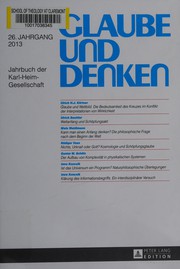 Front cover of Glaube und Denken by Martin Rothgangel