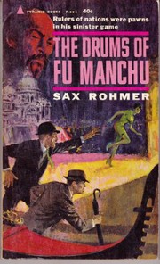 Front cover of The drums of Fu Manchu by Sax Rohmer